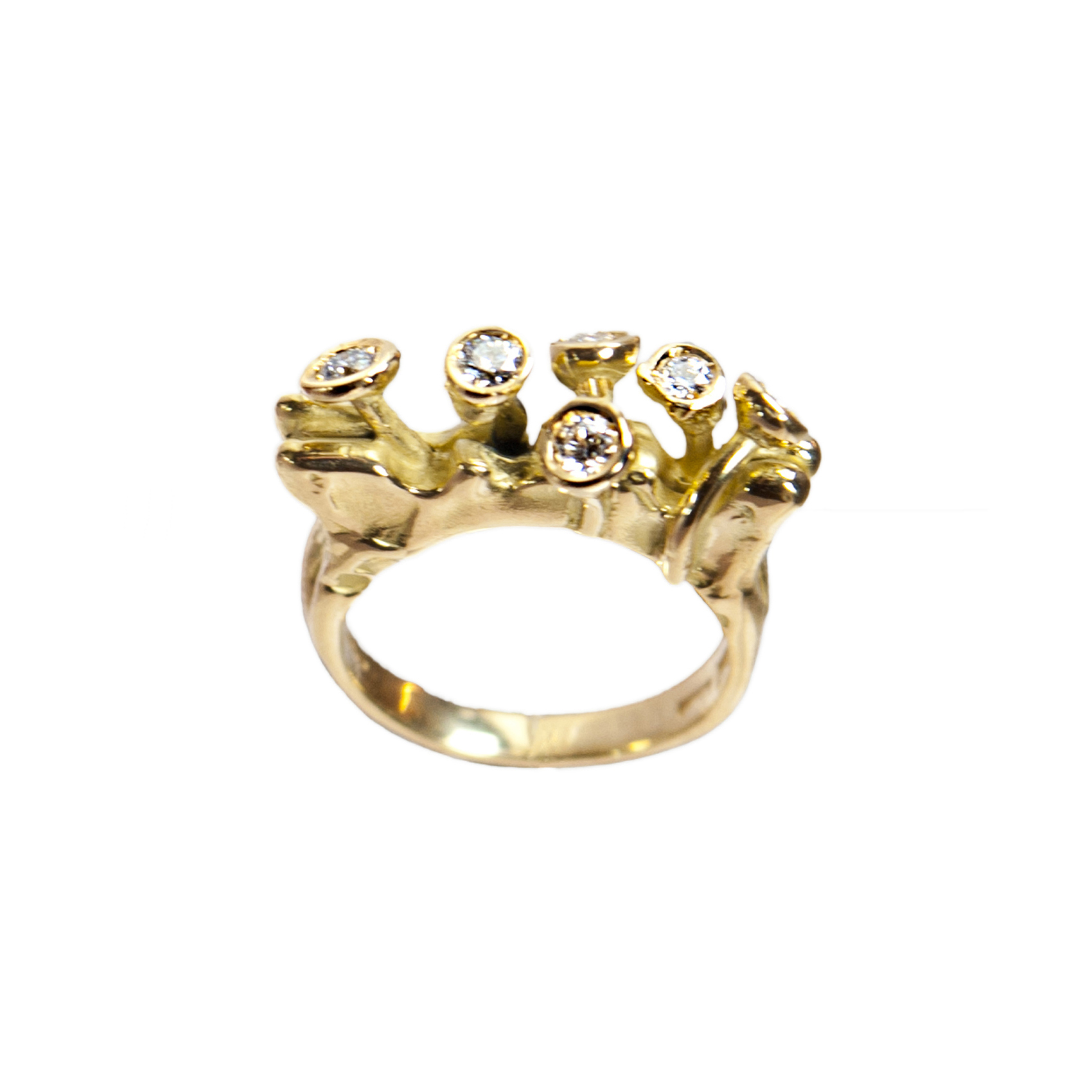 Anello in oro e diamanti